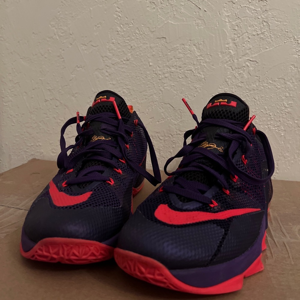 Lebron 12 Low Cut Purple Size 11 Men